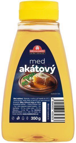 Med akátový dávkovač 350g