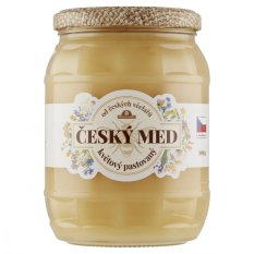 Český med květový pastovaný 900g